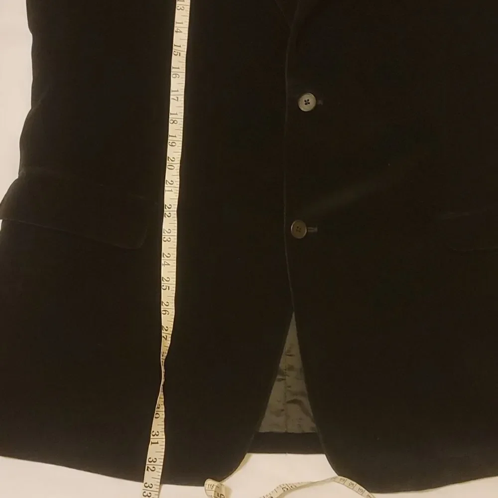 ‎John bartlett velvet blazer size 46r